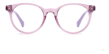 Youth Unisex Polaroid Eyeglasses: PLD D814 - Lilac Violet SpecSMART Eye Clinic (Front View)